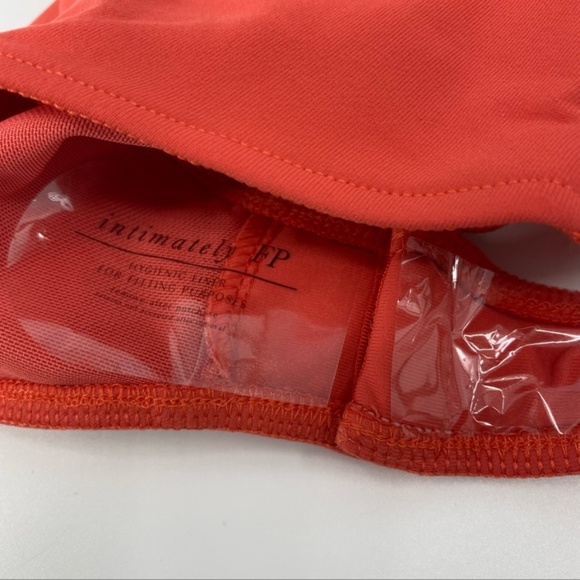 Free People | Keep it Sleek Bodysuit in Pink Poinsettia | Small New with Tag - Picture 9 of 10